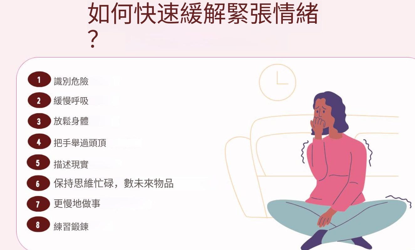 如何快速平復你的緊張情緒？